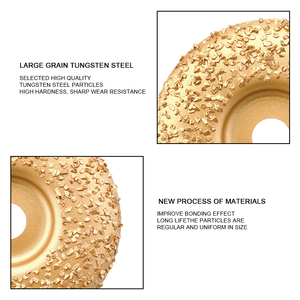 110mm chân không <span class=keywords><strong>brazed</strong></span> tungsten carbide Cup bánh Xe Kim Cương mài mòn bánh xe cho Epoxy loại bỏ - Product Image 2