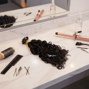 <span class=keywords><strong>Cheveux</strong></span> Cambodgiens Très Demandés avec <span class=keywords><strong>Boucles</strong></span> Ondulées 100% Naturelles Remy et Cuticules Entièrement Alignées pour <span class=keywords><strong>Cheveux</strong></span> Vierges - Product Image 5