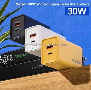 อะแดปเตอร์ชาร์จ USB-C PD 30W, หัวชาร์จแบบพับได้ขนาดกะทัดรัด ชาร์จเร็วแบบสองพอร์ต สำหรับ iPhone 16/15 เหมาะสำหรับการเดินทาง - Product Image 5