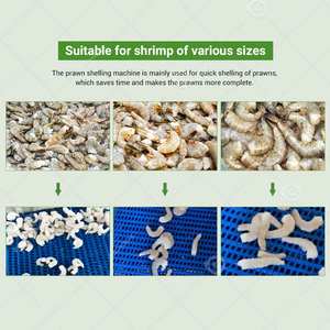 Décortiqueur électrique automatique, pompe d'épluchage de crevettes Dehead Devein, acier inoxydable 304, haute efficacité 99%, écorces de crevettes propres - Product Image 6