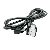 Cable adaptador de componente AV de audio y video de 3,5mm + 2,5mm a 5RCA blindado conductor de cobre para TV LED LCD