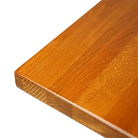 Table basse bois de hêtre massif plateau collé personnalisation OEM/ODM Table de restaurant