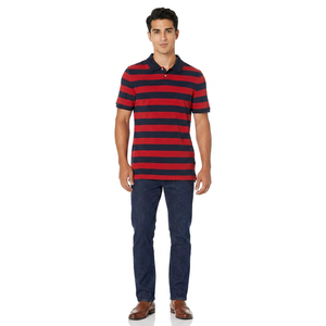 Nouveau design de polo pour homme, vente chaude, tissu anti-froissement, qualité supérieure, dernier polo pour homme disponible en gros - Product Image 1