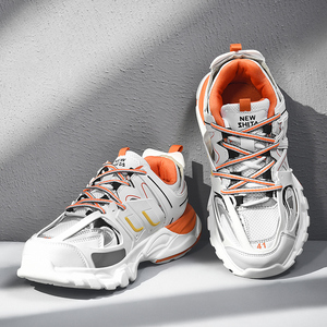 أحذية مشي كاجوال مكتنزة عالية الجودة من المصمم ، حذاء رياضي من المنصة ، حذاء رياضي عتيق للرجال - Product Image 3