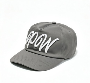 Casquette de baseball vintage brodée Wangsheng <span class=keywords><strong>PW</strong></span> en jean respirant, imperméable, délavé, effet dégradé, avec boucle métallique en forme de dôme (lot de 5) - Product Image 5