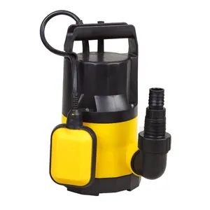 Trupow 250W 5000L/h Kunststoff pumpen gehäuse Entwässerung Tauch pumpe Schwimmersc halter Sauberes Wasser