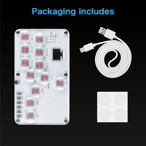 Arcade Stick 12 Phím Tất Cả Các Nút Mini Trò Chơi Chiến Đấu Arcade Stick Leverless Điều Khiển Chiến Đấu Gậy Cho PS3/PS4/PC/Chuyển Đổi - Product Image 6