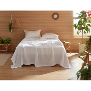 Mantas y Cobijas Blancas Estilo Occidental, Mantas de Diseño al por Mayor, Manta de Muselina para Adultos, OEM/ODM, Mejor Precio de China - Product Image 2