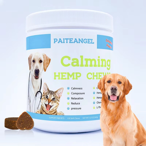OEM Natur Pet Nutrit trattamento sedativo calmante canapa Pitbull Dog prodotti per la salute ansia da masticare integratori Usa - Product Image 1