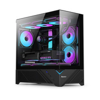 Ordinateur de bureau de jeu en promotion : Processeur Core R5 R7, 16G/32G RAM, 500G/1T SD, Alimentation PC