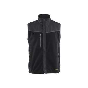 BLAKLADER - 385525249900XXL Chaleco polar a prueba de viento Negro-EAN 7330509485460 CHAQUETAS DE TRABAJO CHAQUETAS DE VERANO SOFTSHELL - Product Image 1