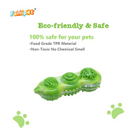 Jouet à mâcher pour chien en TPR, design circulaire, haute qualité, résistant et durable, pour le nettoyage des dents, vente en gros du fabricant Famipet