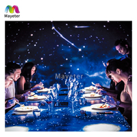 Proyector de holograma mmersive para pared de restaurante 3D, rojection crecreen DGE lending Pring ofoftware yystem oloolographic Projector