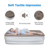 Matelas pneumatique gonflable souple et de haute qualité avec pompe intégrée