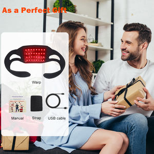 660nm 850nm Infrarouge Flexible Ceinture Multi-Fonction Réglable Jambe Bras Cheville Main Pieds Joint Cou Rouge Lumière Thérapie Sangle - Product Image 4