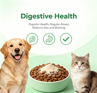 Poudre Probiotique OEM ODM pour Chiens 5 Milliards de UFC 12 Souches Fibres Prébiotiques Soutien Immunitaire Santé de la Peau et du Pelage Complément Alimentaire