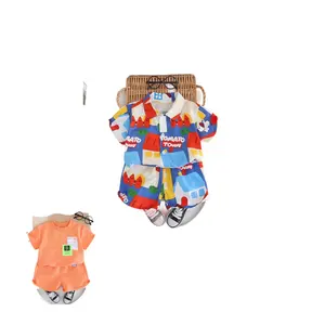 In stock vestiti per bambini cartoni animati stampati per bambini vestiti su misura per bambini vestiti invernali per neonati