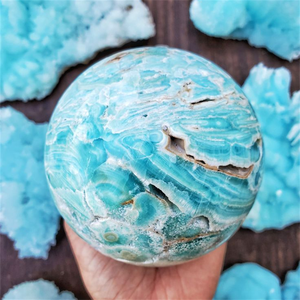 Esferas y Varitas de Cristal de Mineral Heteropolítico Natural al por Mayor para Decoraciones Curativas - Product Image 4