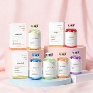 Sérum OEM Jet Peel à l'acide hyaluronique, peptides de cuivre et collagène pour l'hydratation de la peau, anti-âge, réparation profonde, éclat et rajeunissement - Product Image 1