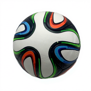 Pallone da Calcio Ufficiale Brasile 2014, Alta Qualità, Senza Cuciture, in Pelle, Misura 5, Logo Personalizzato BRAZUCA, Articolo Personalizzato - Product Image 3