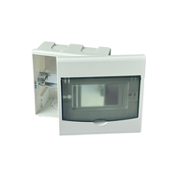 Boîtier de disjoncteur 6 voies JINHAI AE-6 en plastique à montage encastré avec barre omnibus, certifié CCC CE, pour intérieur, vente en gros OEM