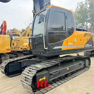 Pelle hydraulique sur chenilles Hyundai 220LC-9s d'occasion de 20 tonnes en bon état avec composant moteur central à vendre - Product Image 5