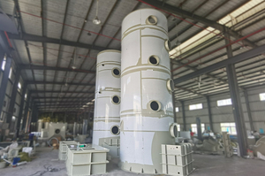 Torre de Purificación de H2S, Sistema de Limpieza de Depurador de Laboratorio Húmedo, Depurador de Ácido, Sistema de Control de Contaminación del Aire, Depurador de Gases Ácidos - Product Image 4
