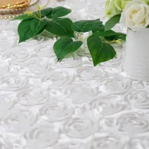 Satin Bridal wedding Petal Rosette Floral Fabric