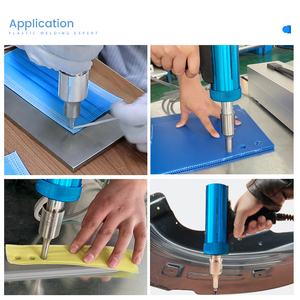 <span class=keywords><strong>Machine</strong></span> de soudage à ultrasons portable à traçage automatique à commande numérique pour le soudage par points de plastique Bande transporteuse d'oeufs - Product Image 6