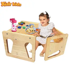 Xiair木制儿童桌椅套装蒙特梭利幼儿园家具幼儿园日托中心幼儿园家具教室
