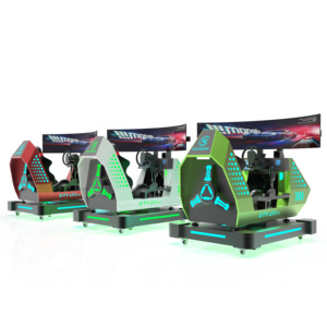 GT4 Ultra Race F1, Simulador de Carreras con 3 Pantallas, Realidad Virtual Patentada, Juego Completo de Cabina de Conducción Moza - Product Image 4