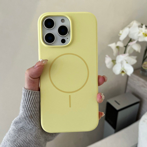 เคสโทรศัพท์ซิลิโคนเหลวระบบแม่เหล็กสำหรับ <span class=keywords><strong>iPhone</strong></span> 12 13 <span class=keywords><strong>14</strong></span> 15 16 17 Pro Air เคสนิ่มชาร์จแบบไร้สาย - Product Image 4