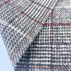 Hot Sale <strong>Tweed</strong> Wool Fabric Woven <strong>Suit</strong> <strong>Women</strong> Brushed Polyester Fleece Fabric Woven Fancy Clothing Material Fabric for Coat - Product Image 6