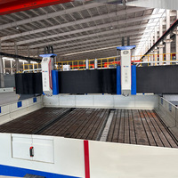 Machine de perçage CNC à portique robuste Raintech pour le traitement des tôles de chaudière et des plaques d'échangeur thermique