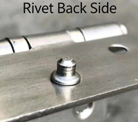 Rivets aveugles Uni-Grip POP haute résistance en acier inoxydable à tête fraisée CSK, rivets aveugles à tambour unique SS304