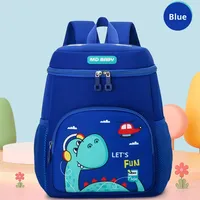 Sac à dos d'école pour enfants 2026, sac à dos léger et sûr pour tout-petits avec motif dinosaure de dessin animé, idéal pour la maternelle, vente en gros