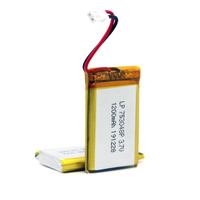 Polimer Litium Isi Ulang 103040PL 3.7V 1200Mah 103040 Baterai Lipo Kustom Baterai Lipo