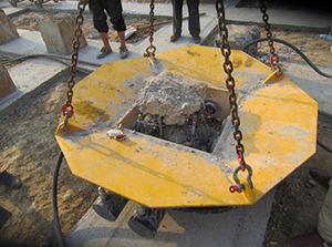 250 ~ 400Mm Paallengte 280kn Max. Staaf Druk Hydraulische Vierkante Betonnen Stapelonderbreker - Product Image 5