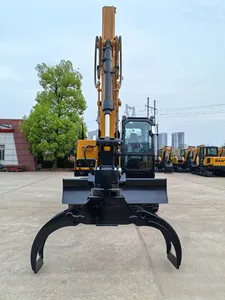 Nueva Excavadora de Orugas Amarilla de 12 Toneladas en Oferta, Máquina de Construcción Hidráulica de Alta Eficiencia Operativa con Motor Isuzu - Product Image 5