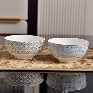 Russian Royal Star Classic Minimalist Sky Blue Luxury 24-Piece Bone China Dinner Set for Wedding and Home & Hotel Use - Product Image 2