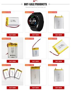 3,7 V 3000mAh small hand light battery DTP755068 - Product Image 4