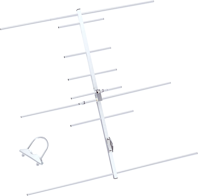 Yagi Antenna Dual Bands 144/430 MHz 12dbi VHF UHF High Gain Vertical Base Aerials Amateur Repeater Satellite Tools 5g Antenna