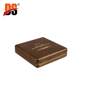 Caja de Almacenamiento y Exhibición de Monedas Plegable de Madera MDF Hecha a Mano, Personalizada, de Madera de Nogal Sólido, Forma Rectangular, para Colección, Regalo - Product Image 3