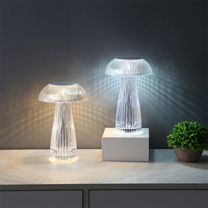 RGB Color <strong>Changing</strong> Warm White Color Restaurant <strong>Table</strong> Jellyfish Night Light Mushroom Led Crystal Lamp for Indoor Bedroom - Product Image 3