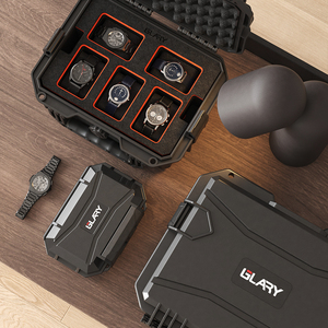 Custodia Protettiva GLARY in Plastica per <span class=keywords><strong>Orologi</strong></span>, Impermeabile, Rigida, Antiurto, Mini <span class=keywords><strong>Valigetta</strong></span> per Trasporto Attrezzature - Product Image 6