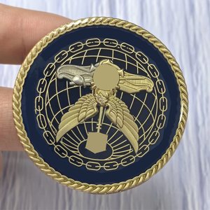 Moneta Commemorativa Personalizzata in Metallo, Artigianato Antico, Moneta Grezza da Incidere, Moneta Challenge Rara in Oro e Argento per Collezionisti e Forniture - Product Image 3