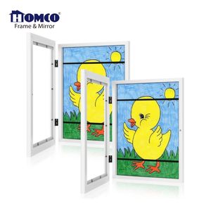 Cornice personalizzata per bambini con <span class=keywords><strong>porta</strong></span> magnetica in legno cornice per <span class=keywords><strong>foto</strong></span> con <span class=keywords><strong>foto</strong></span> per bambini e <span class=keywords><strong>foto</strong></span> - Product Image 1