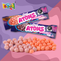 Fabrieksgroothandel Private Label OEM Aangepaste 16g Miljoenen Stuks Kleine Kauwgom Snoepjes Fruit Smaak BRC HALAL Kleine Kauwgom Snoepjes voor Detailhandel
