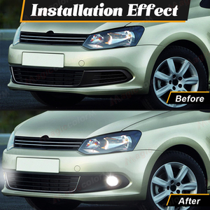 Fari fendinebbia LED luce diurna DRL per Volkswagen <span class=keywords><strong>VW</strong></span> <span class=keywords><strong>Jetta</strong></span> <span class=keywords><strong>6</strong></span> A6 MK6 2011-2014 luce diurna indicatori di direzione paraurti anteriore - Product Image 4