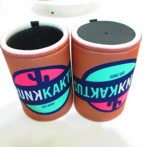 Thăng hoa Neoprene mỏng mập mạp Có thể mát với dán cơ sở cho 330ml hoặc <span class=keywords><strong>250ml</strong></span> có thể koozis - Product Image 5